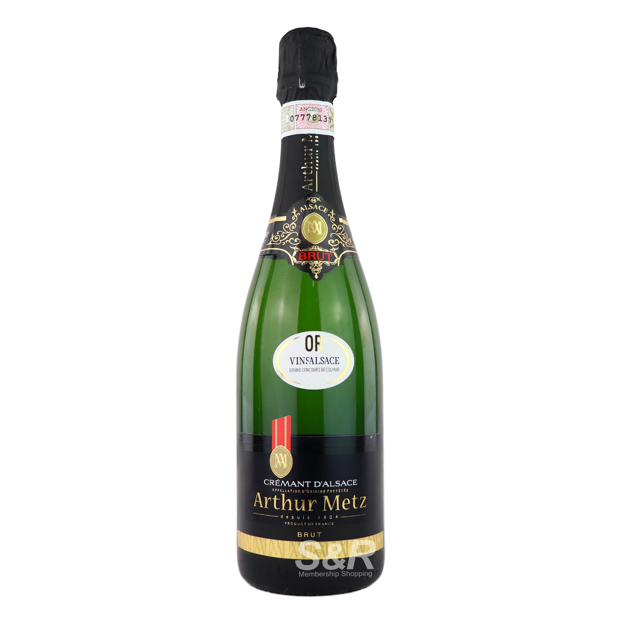 Arthur Metz Cremant d'Alsace Sparkling Wine 750mL